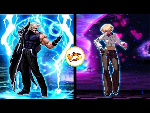 [KOF MUGEN] Cyborg Rugal vs King XIII Fight