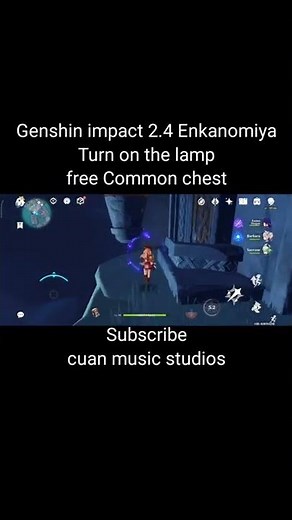 1 Secret Common Chest Location you missed it , Enkanomiya | Genshin impact 2.4 #short