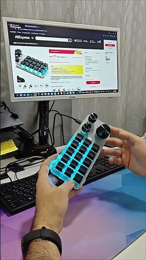 Programmable Keyboard | Macro Pad | Aliexpress #linux #rgb #led