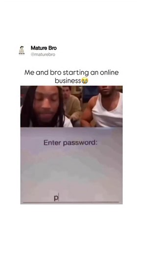 MATURE BRO - MEMES & MEME - CULTURE on Instagram: "This video is a parody of tech frustration. A person tries to log in, first typing “password,” which is incorrect. They then mockingly type the error message, “incorrect,” which triggers a “Try again” message. They type “again” and receive the message “Please try again later.” Finally, in a burst of frustration, they type “again lat” (part of “again later”) as dramatic music swells. The humor comes from the escalating, absurd attempts to type th