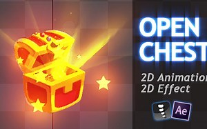 Spine 2D卡通宝箱开启动画制作全流程教程_哔哩哔哩_bilibili