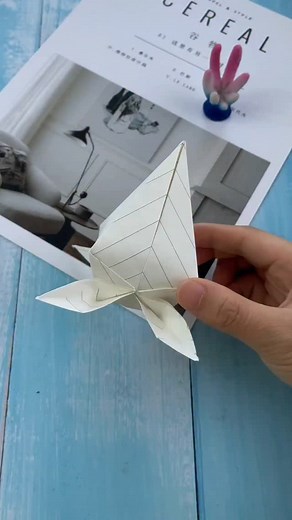 paper crafts creator on Instagram: "Title: Origami Triangular Star Object Hashtags: #TriangularStar #OrigamiShape #DIYOrigami #PaperStar #GeometricCraft #FoldedArt #StarObject #CreativeOrigami #PaperDesign"