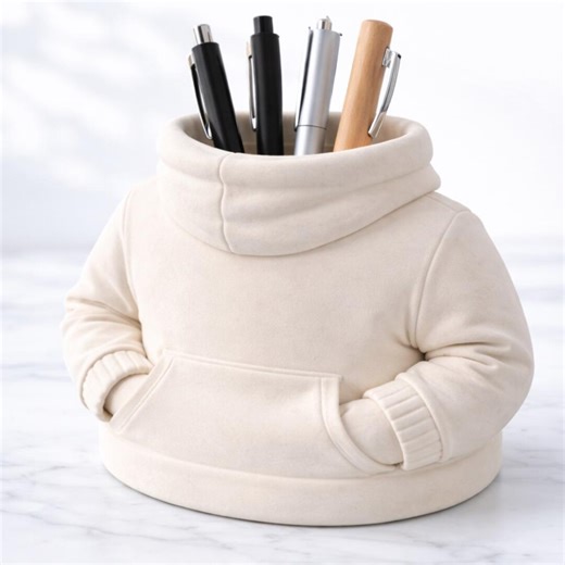 3D Printed Sweater Man Pen Holder – STL File for Cute Desk Organizer, Printable Office Decor, Fun Minimalist Desk Accessory for 3D Printers - Etsy