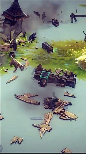 車が無惨な姿になる動画[Besiege]