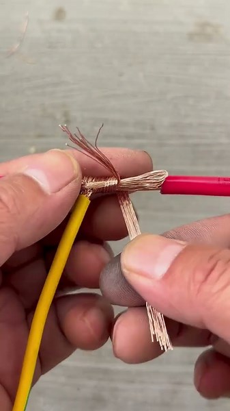 How To Connect Wire To Wire | Smart And Easy Electrical Wiring Technique #shortvideo #wireworks