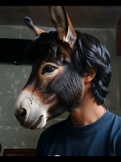 transformation into a donkey