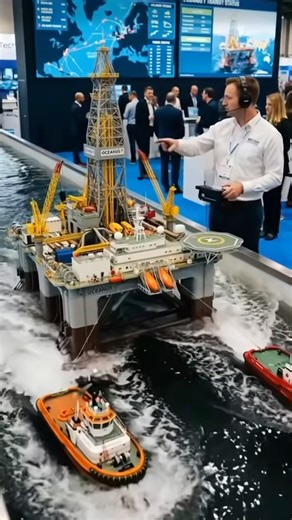 RC oil rig