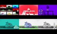 Mix of 6 videos from youtube : Piggy Tales Trampoline Effects 14 Parison