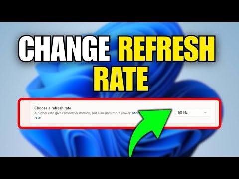 How To Change Refresh Rate In Windows 11 (2025)