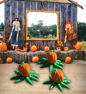 Pumpkin Octopus 3D Printed Articulated Fidget Toy - Etsy