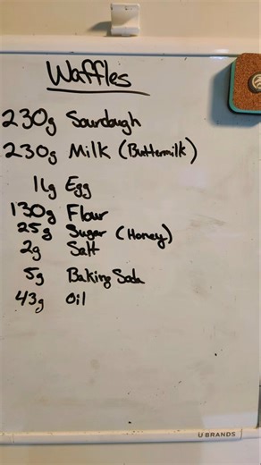 Made waffles with Doughffy for Christmas💚 #baking #experiment #cooking #recipe #sourdough #onepiece