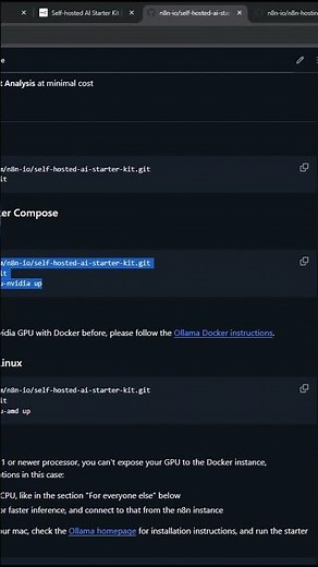 Starter Kit n8n: Docker + Ollama + Qdrant + PostgreSQL