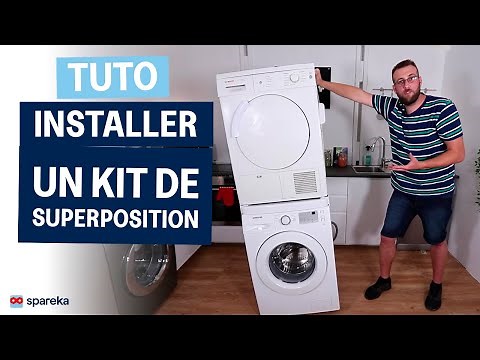 Installing a washer/dryer stacking kit (universal WPRO) – complete tutorial