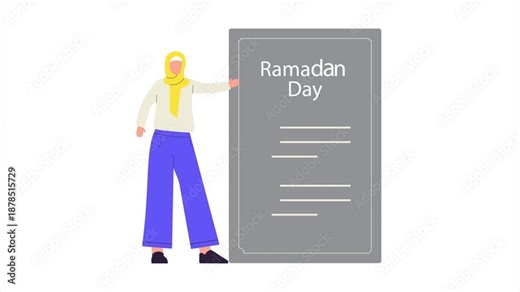 Ramadan lesson 2D Animation MP4 File