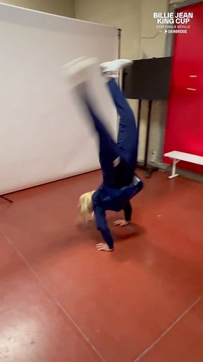 Tennis player AND gymnast 🤸 | United States Tennis Association - USTA (Official)