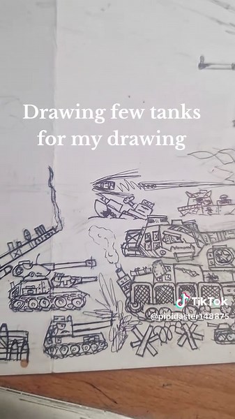 Drawing World War 2 Tanks: Japan vs America