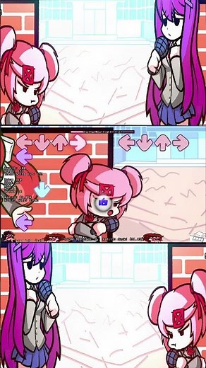 Friday Night Funkin' Doki Mixes (DDLC FNF Mod) It's Natsuki VS Yuri in Another Catfight
