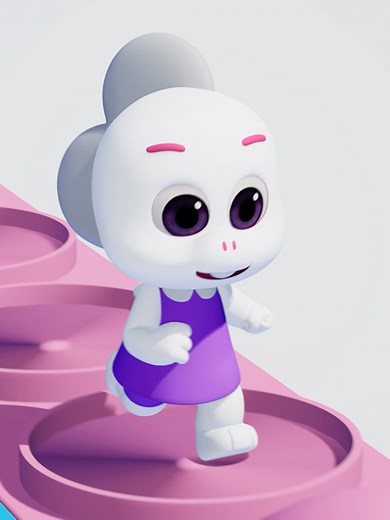 Colorful Fidget Pop It for Easy English Learning with CocoBi