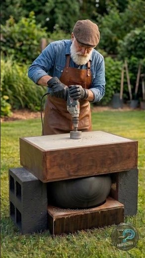 From Exercise Ball to Luxury Garden Sink – Grandpa DIY