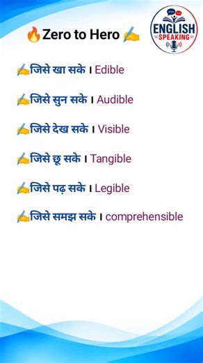 Daily spoken english | Words meaning | English speaking practice | English dictionary #english