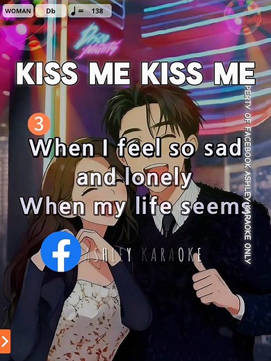 Kiss Me Kiss Me - Sarah G. Karaoke Song with Lyrics #karaoke #karaokehits #lyrics #musiclovers | Ashley