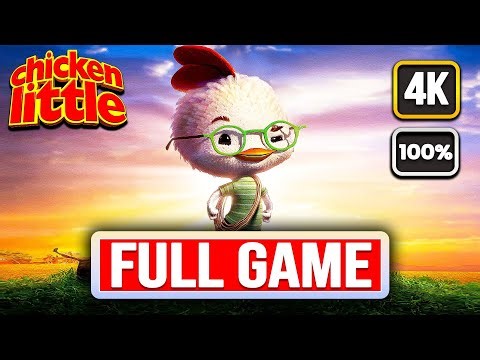 Chicken Little 100% FULL GAME Gameplay Walkthrough | All Collectibles Location [4K 60ᶠᵖˢ]