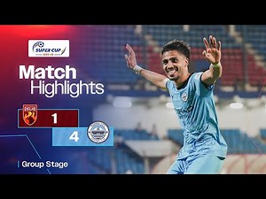Match Highlights | AIFF Super Cup 2025-26 | Group Stage | Sporting Club Delhi 1-4 Mumbai City FC