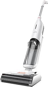 ILIFE W90 Cordless Wet Dry Vacuum Cleaner, All in One Vacuum Mop Hardwood Floor Cleaner, Lightweight One-Step Cleaning for Hard Floors and Multi-Surface