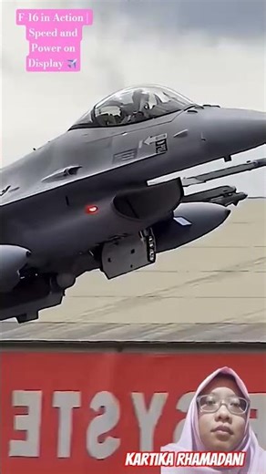F-16 in Action | Speed and Power on Display ✈️ #f16 #fighterjet #aviation #airforce #jetaction