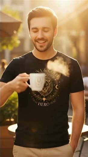 Coffee Aesthetic Floral T-Shirt – Perfect Gift for Coffee Lovers