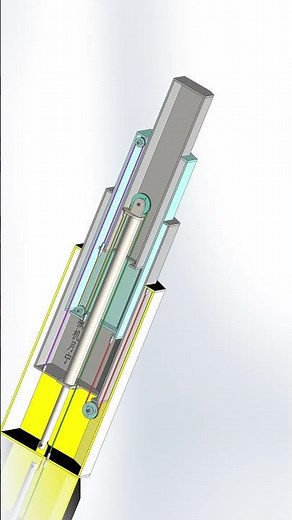 Stretch #machine #3dprinting #mechanism#solidworks
