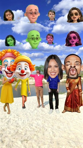 Scary Teacher 3D,Dancing John and grand Pa, Dancing Patlu & Me Correct Head Matching #shorts