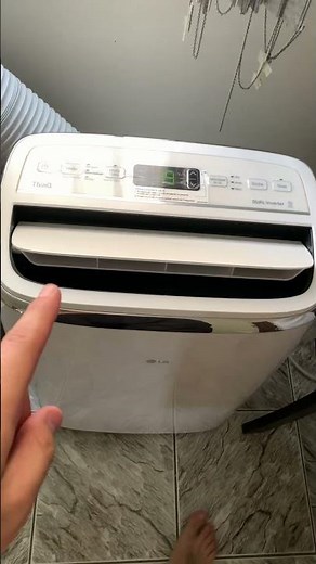 How to install an LG portable air conditioner