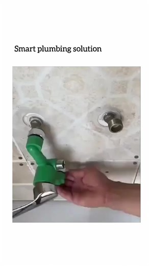 FUNNY FUNNY on Instagram: "The post features a 22-second video demonstrating a plumbing technique where an eccentric brass fitting adjusts the offset between two misaligned wall pipes, allowing a green PPR pipe assembly to connect seamlessly to a chrome faucet without recutting the wall. This solution addresses a frequent installation challenge, as eccentric reducers provide up to 10-15mm of lateral adjustment, reducing labor time by avoiding tile removal; similar lead-free brass models are avai