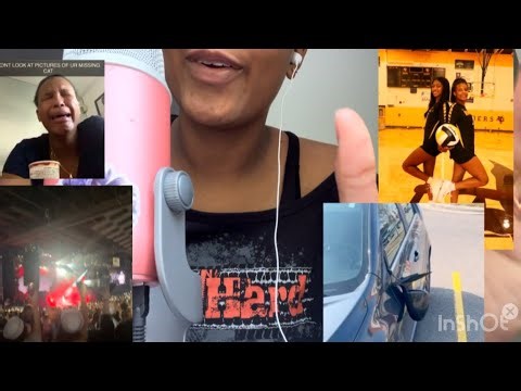 ASMR life update, where have i been (lost cat, hit & run, school, concert, etc)