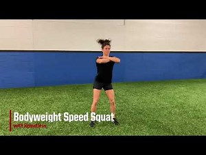 Bodyweight Speed Squat