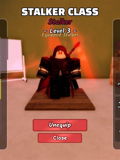 Stalker class #roblox #survivetheapocalypse