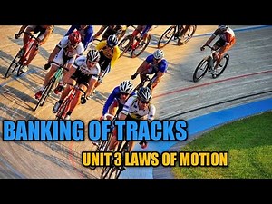 Banking of tracks | Unit 3 Laws of Motion | 11 Physics Samacheer kalvi.