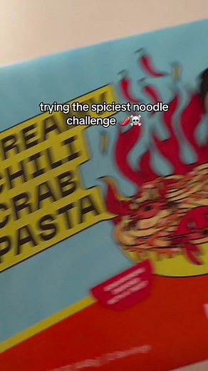 Spiciest Noodle Challenge: Can She Handle Level 3?