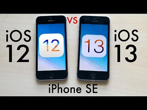 iPhone SE: iOS 13 Vs iOS 12! (Comparison)
