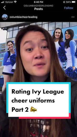 Ivy League College Cheerleading Uniforms Showcase