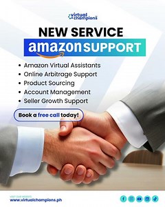 ✨ Introducing Amazon Support Services at Virtual Champions PH 🛒💙