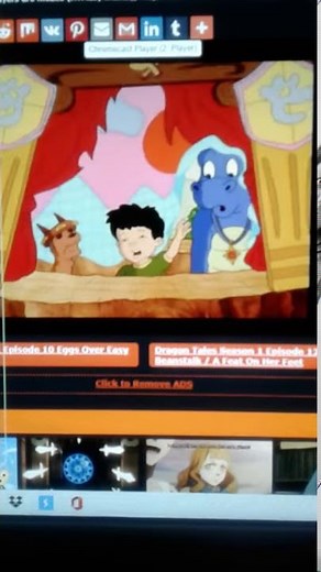 Dragon tales max and ord and cassie and emmy scream