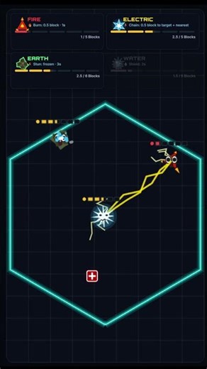 Who Will Win This Epic Simulation? #arena #elementalbattle #gameplay #satisfying #simulation #gaming