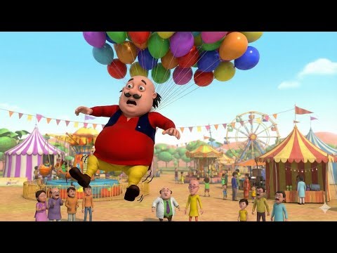 मोटू हवा में लटका कैसे? Motu Patlu: Motu VS John Epic AIR BATTLE at the Carnival! New Funny Episode