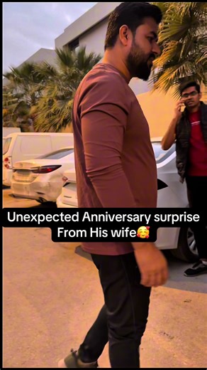 Unexpected Anniversary Surprise Gift from His Wife