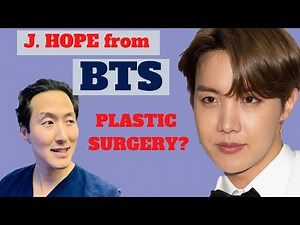 J HOPE From BTS Plastic Surgery Transformation - Cosmetic Surgeon Reacts!