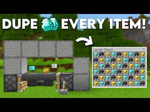 Minecraft Duplication Glitch in Bedrock Edition 1.21+!