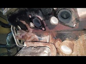 2008 6.4 f350 exhaust Manifold and egr removed