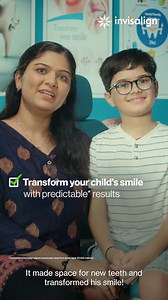 Rajveer’s smile is growing—just like he is! Invisalign First is making space for a confident, hassle-free future. | Invisalign India